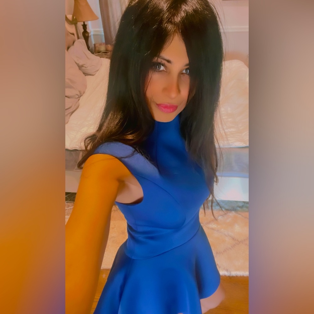 Cobalt blue gorgeous dress